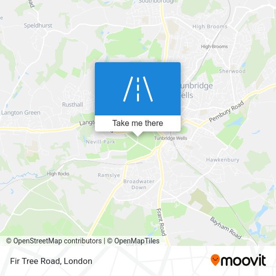 Fir Tree Road map