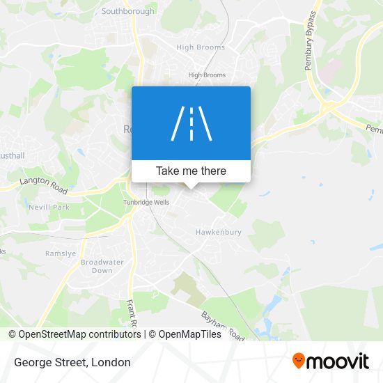 George Street map