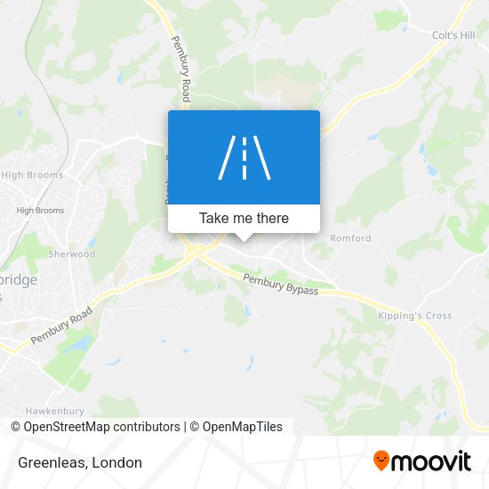Greenleas map