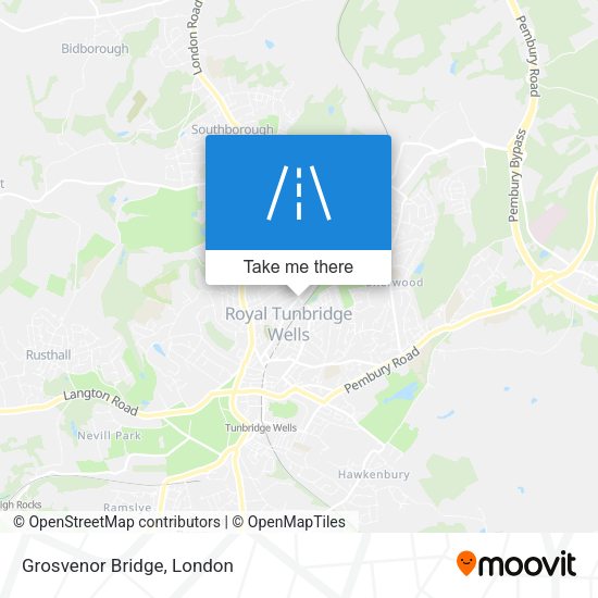 Grosvenor Bridge map