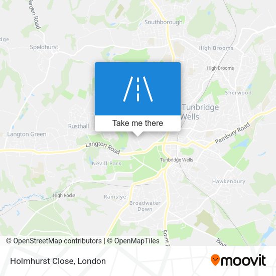 Holmhurst Close map