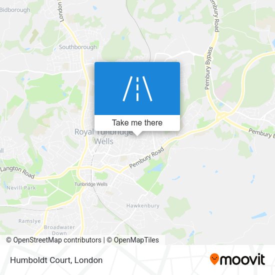 Humboldt Court map