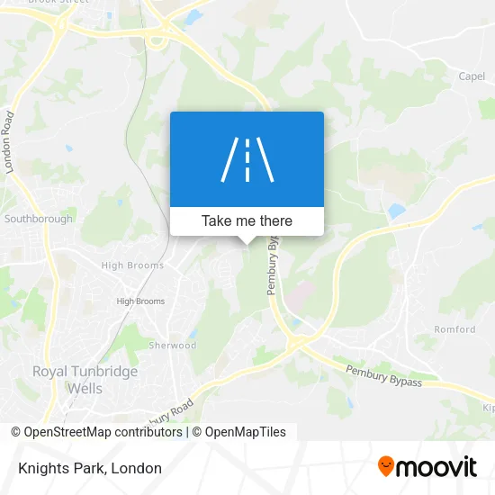 Knights Park map