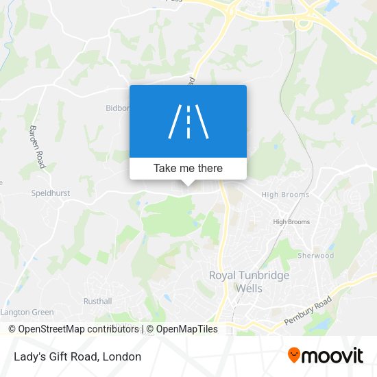 Lady's Gift Road map