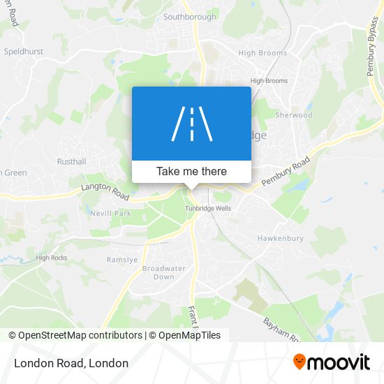 London Road map