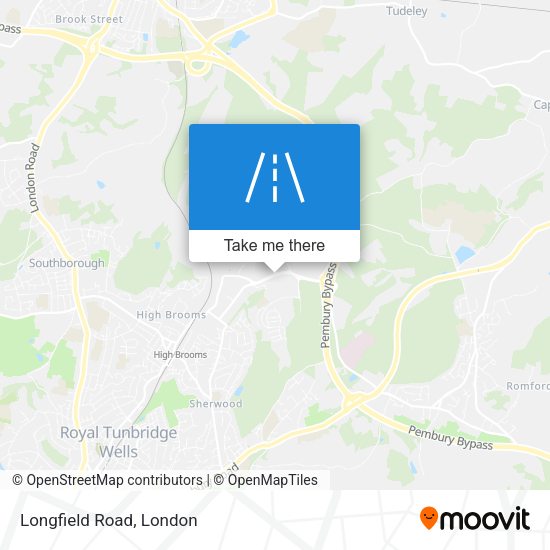 Longfield Road map
