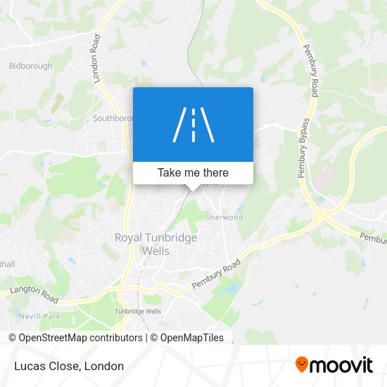 Lucas Close map