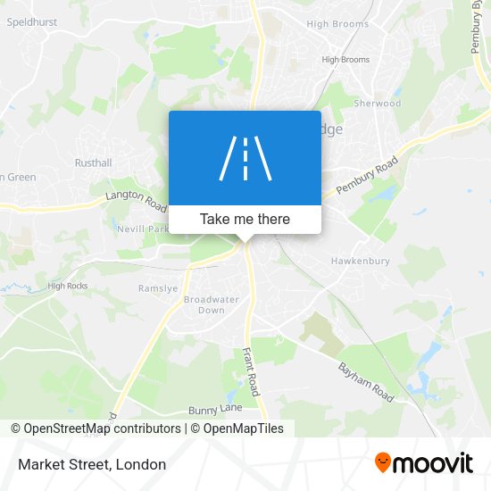 Market Street map