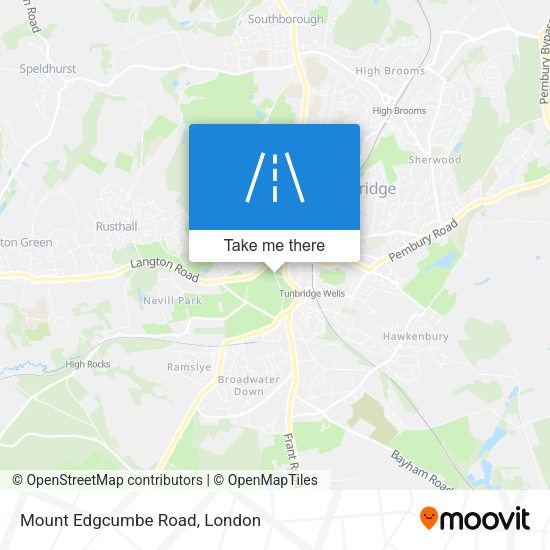 Mount Edgcumbe Road map