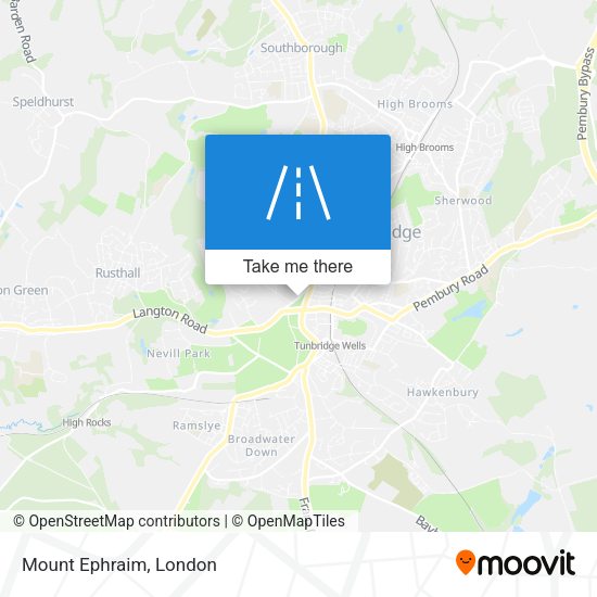 Mount Ephraim map