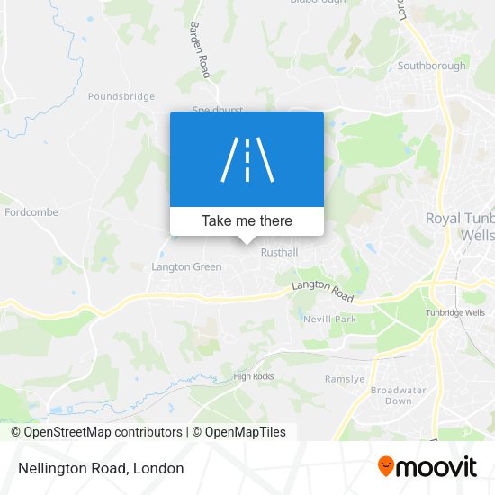 Nellington Road map