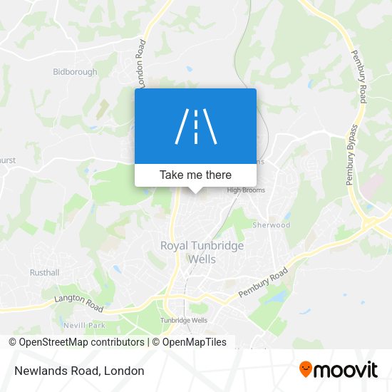 Newlands Road map