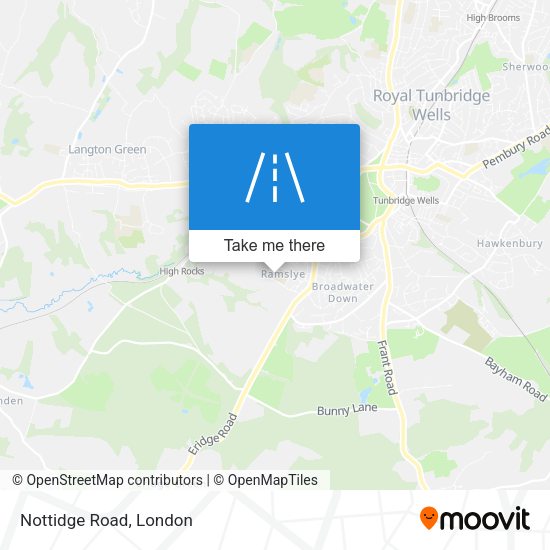 Nottidge Road map