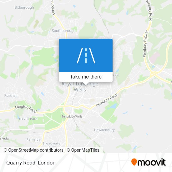 Quarry Road map