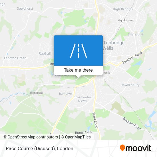 Race Course (Disused) map