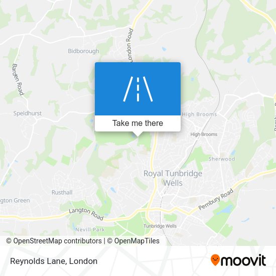 Reynolds Lane map