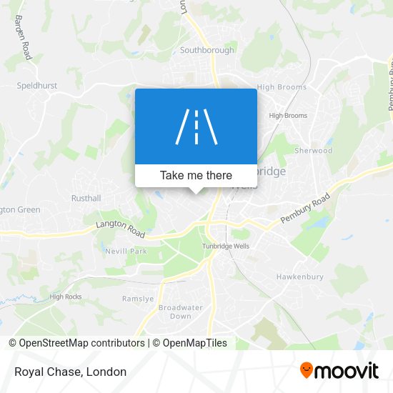Royal Chase map