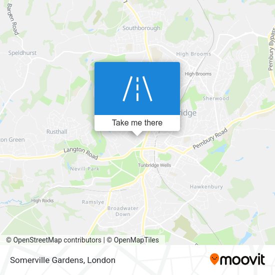 Somerville Gardens map
