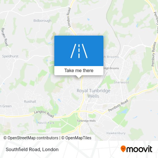Southfield Road map
