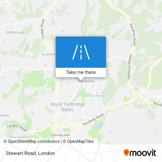 Stewart Road map
