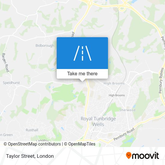 Taylor Street map