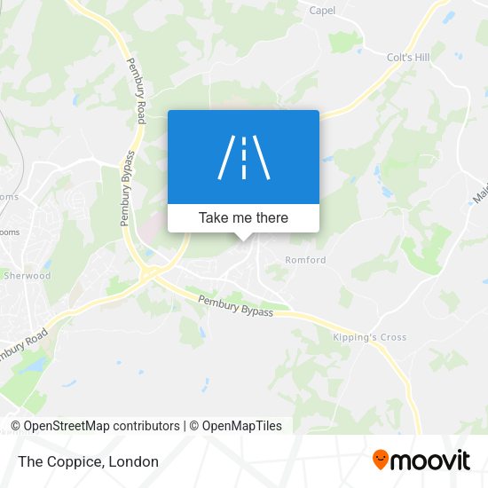 The Coppice map