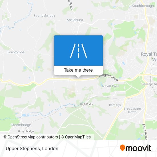 Upper Stephens map