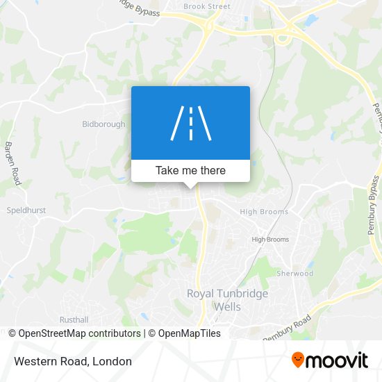 Western Road map