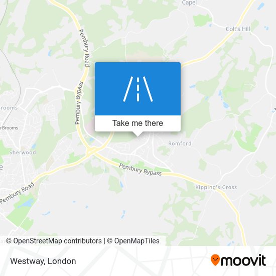 Westway map
