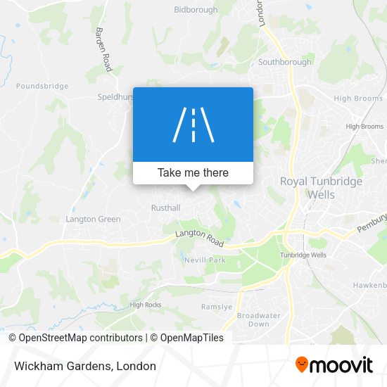 Wickham Gardens map