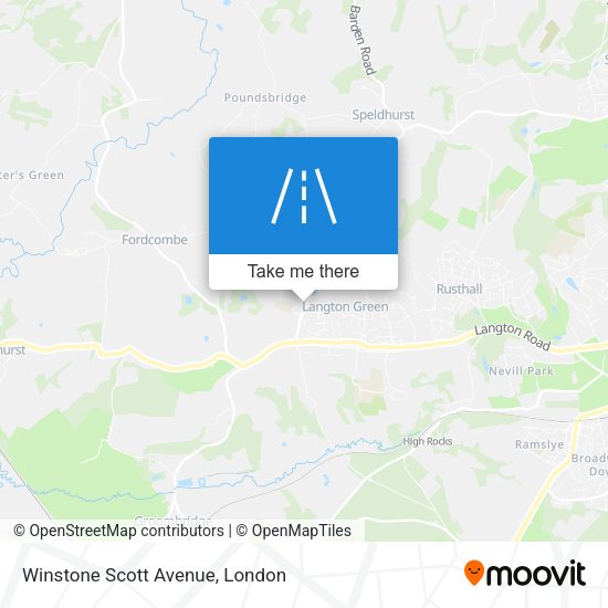 Winstone Scott Avenue map