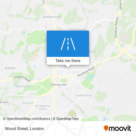 Wood Street map