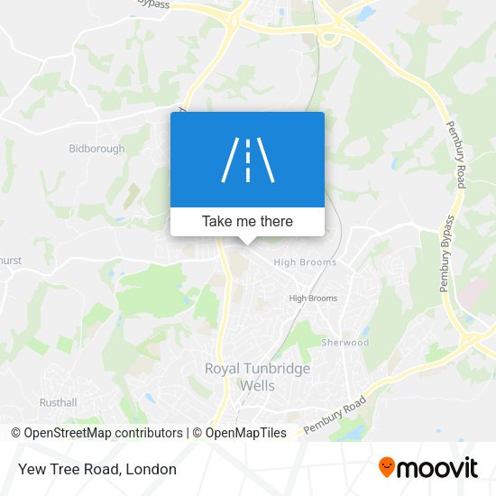 Yew Tree Road map