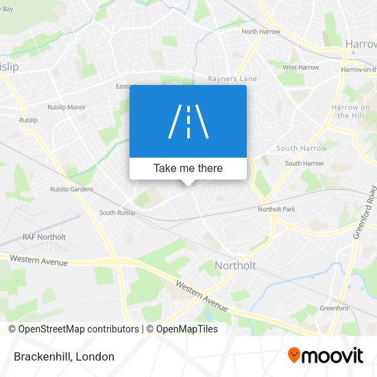 Brackenhill map