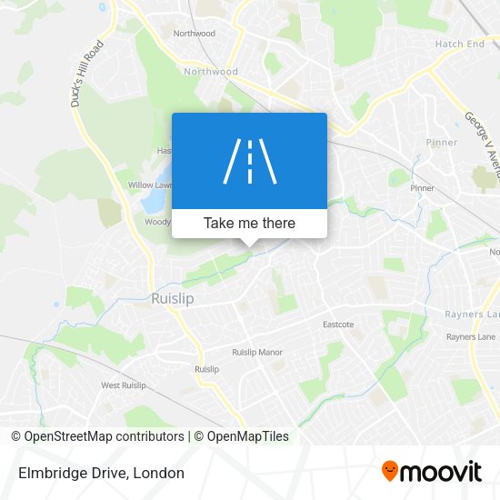 Elmbridge Drive map