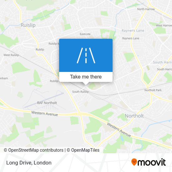 Long Drive map