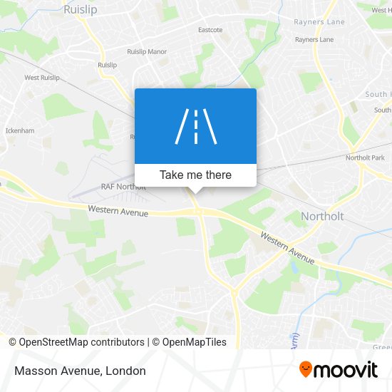 Masson Avenue map