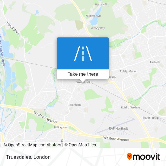 Truesdales map