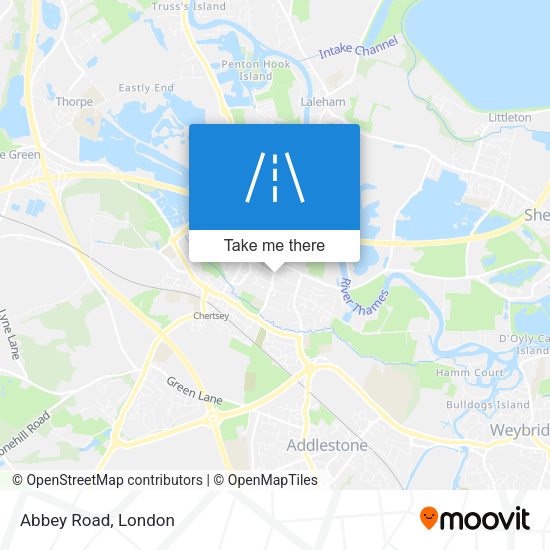 Abbey Road map