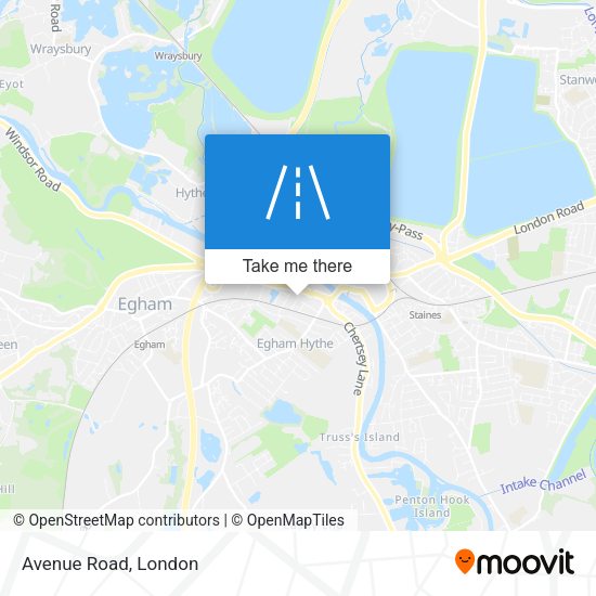 Avenue Road map