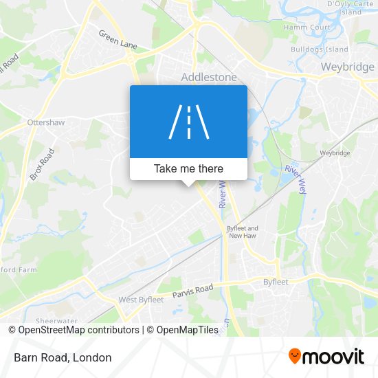 Barn Road map