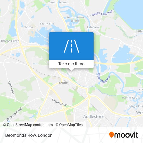 Beomonds Row map