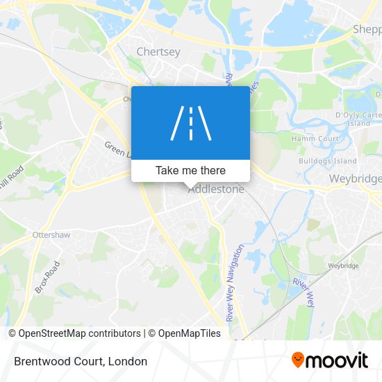 Brentwood Court map