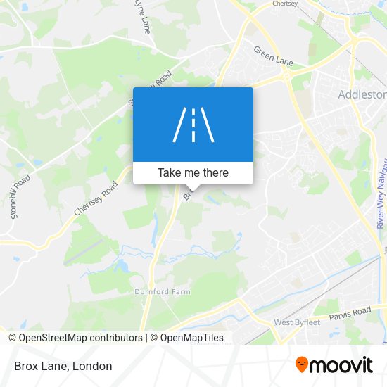 Brox Lane map