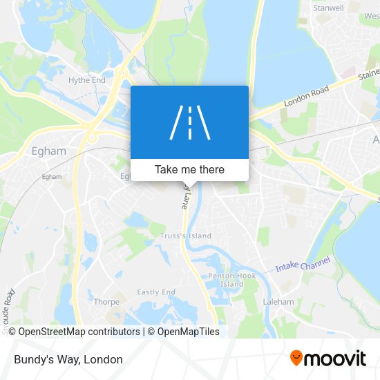 Bundy's Way map