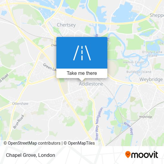 Chapel Grove map