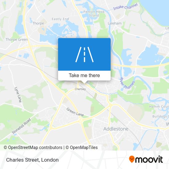 Charles Street map