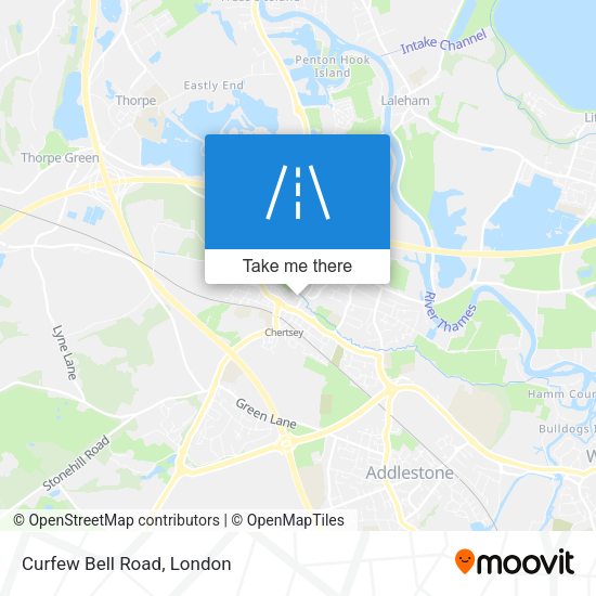 Curfew Bell Road map