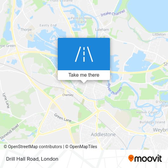 Drill Hall Road map