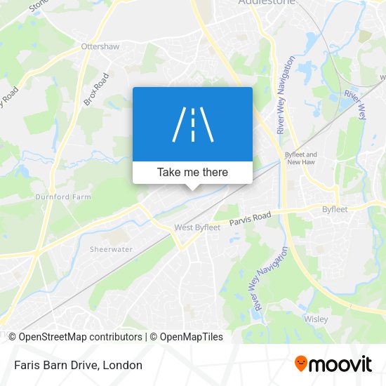 Faris Barn Drive map